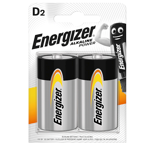 ელემენტი Energizer LR20-FSB2 (E300152200) — ელემენტები და ბატარეები